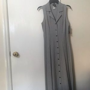 Ankle length straight style dress